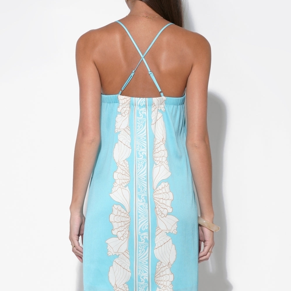 Adelyn Rae Blue Lace-Trim Chemise Nightdress - Picture 5 of 6